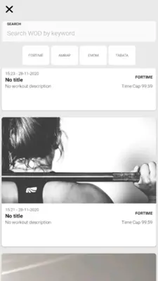 Hero WOD Recorder android App screenshot 3